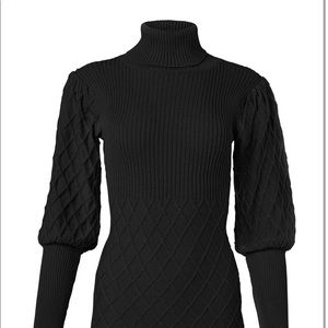 Venus Sweater Dress Nude/Pink Colour